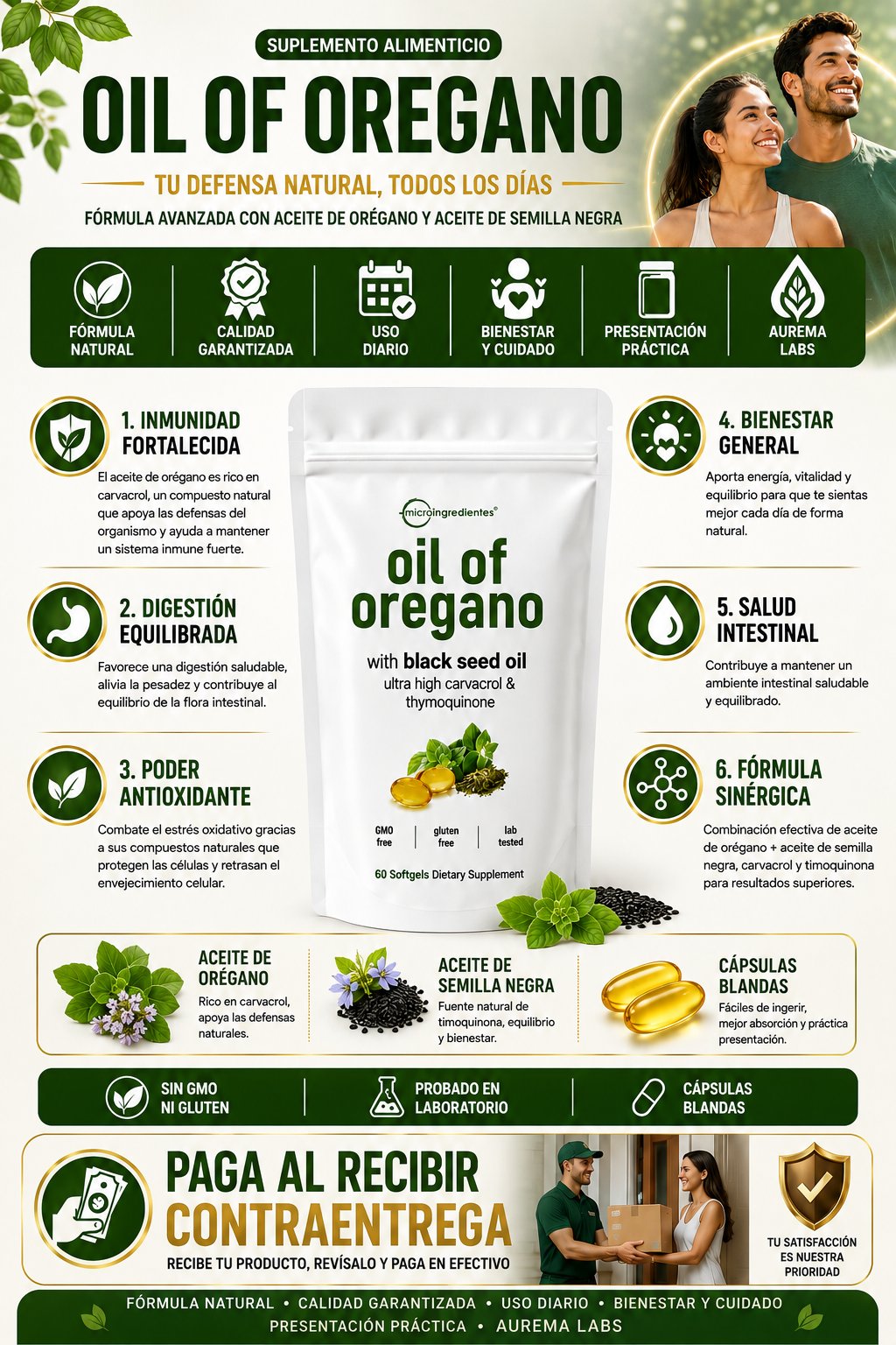 Oil of Oregano – Defensa Natural y Bienestar Integral